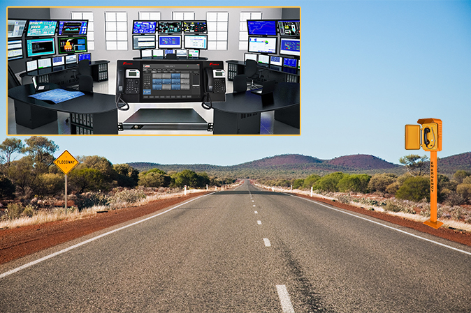 attendant console use in highway dispatching